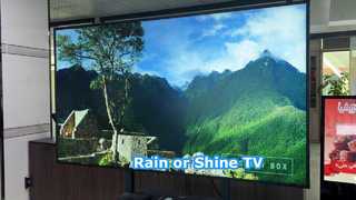TV externa à prova d'água de 86"