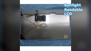 Painel LCD externo de alto brilho de 23,8"