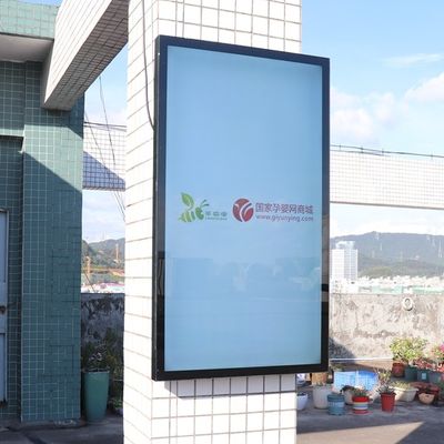 tevê exterior do Signage de 55inch Lcd Digital para o negócio 3000nits à prova de intempéries