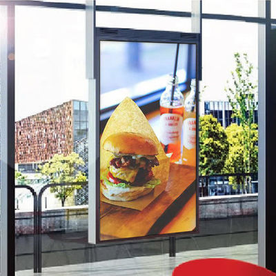 Digitas da polegada da indicação digital Signage interno tomado partido dobro de 65 para as escolas 3840x2160 dos restaurantes