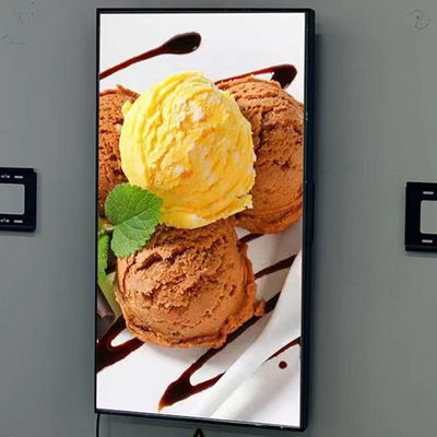 Do painel fixado na parede do Signage de Digitas de 75 polegadas quiosque de alta temperatura do Lcd Digital