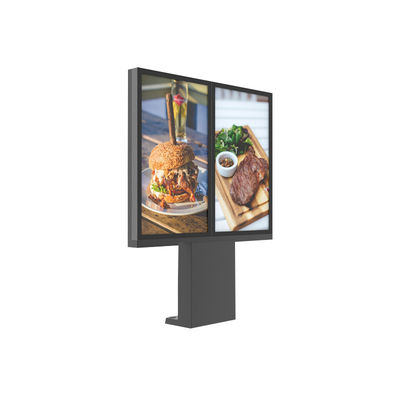 55 polegadas 3000 Nits Restaurantes Painel de menus digitais Alto brilho
