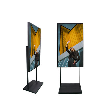 Ips 75 polegadas Digital Free Standing Signage Full Hd