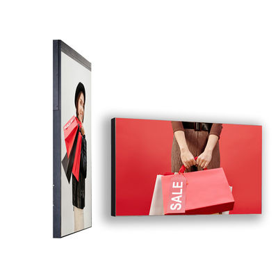 OEM Indoor 75inch 2500cd/m2 High Light LCD Digital Signage para exibição de janela de varejo