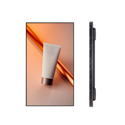 Loja de varejo 49 polegadas Window LCD Display Promoção Informações Quiosque Monitor LCD