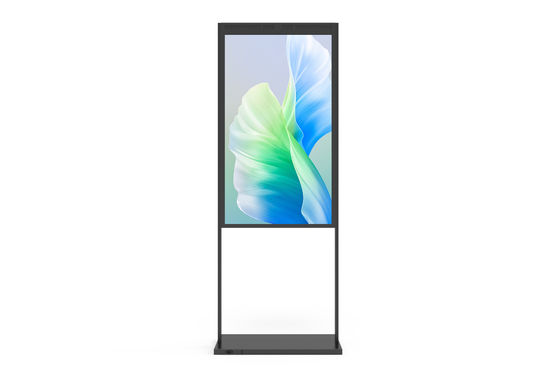 Display LCD de janela UHD de dois lados de 65 polegadas