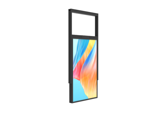 Display LCD de janela de dois lados com ultra brilho cortado 2500nit / 700nit