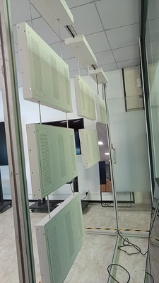 Display de janela pendurado no teto de 21,5